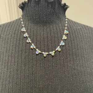 Aurora Borealis adjustable necklace
